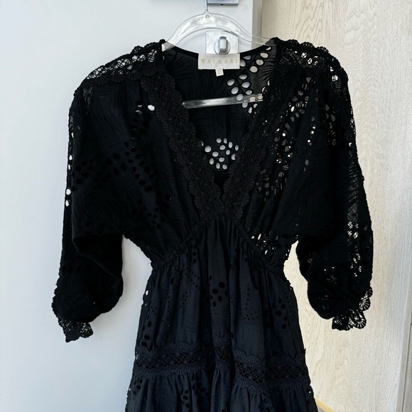 WAIMARI AMANTE EYELET MINI DRESS - Picture 6 of 14